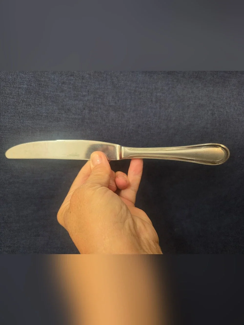 Stainless Steel Table Knife - Silver